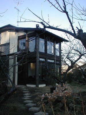 梅林と建造物